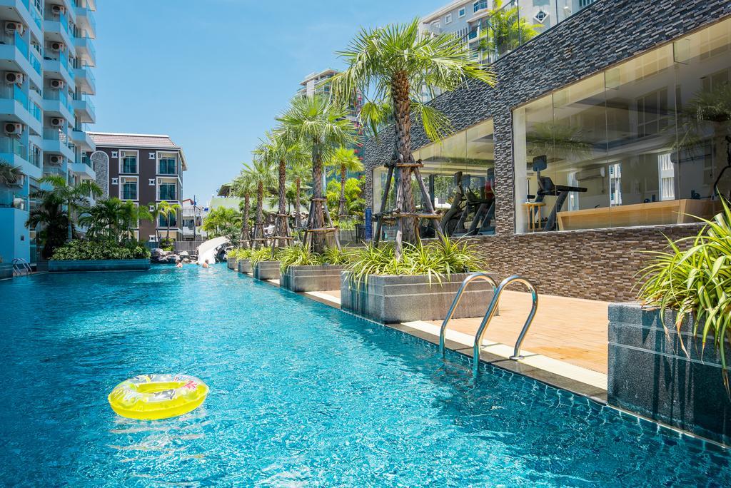 The Cliff Residence Condo Pattaya Bagian luar foto